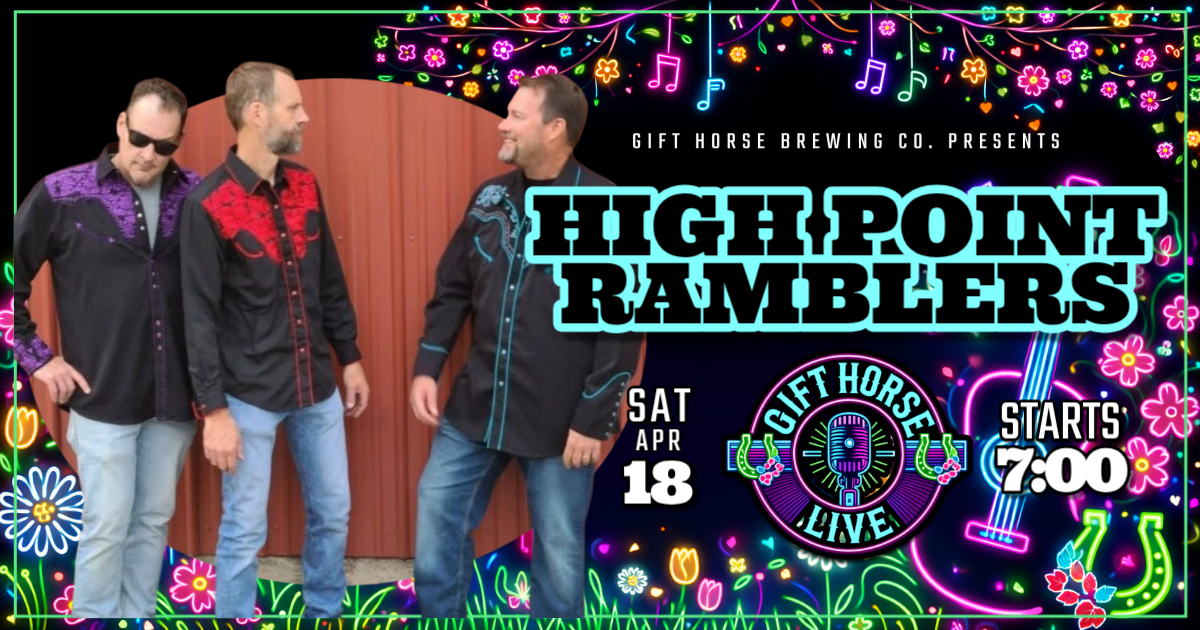 High Point Ramblers - April 18 - 7PM